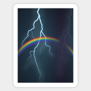 Rainbow in the Dark Sticker